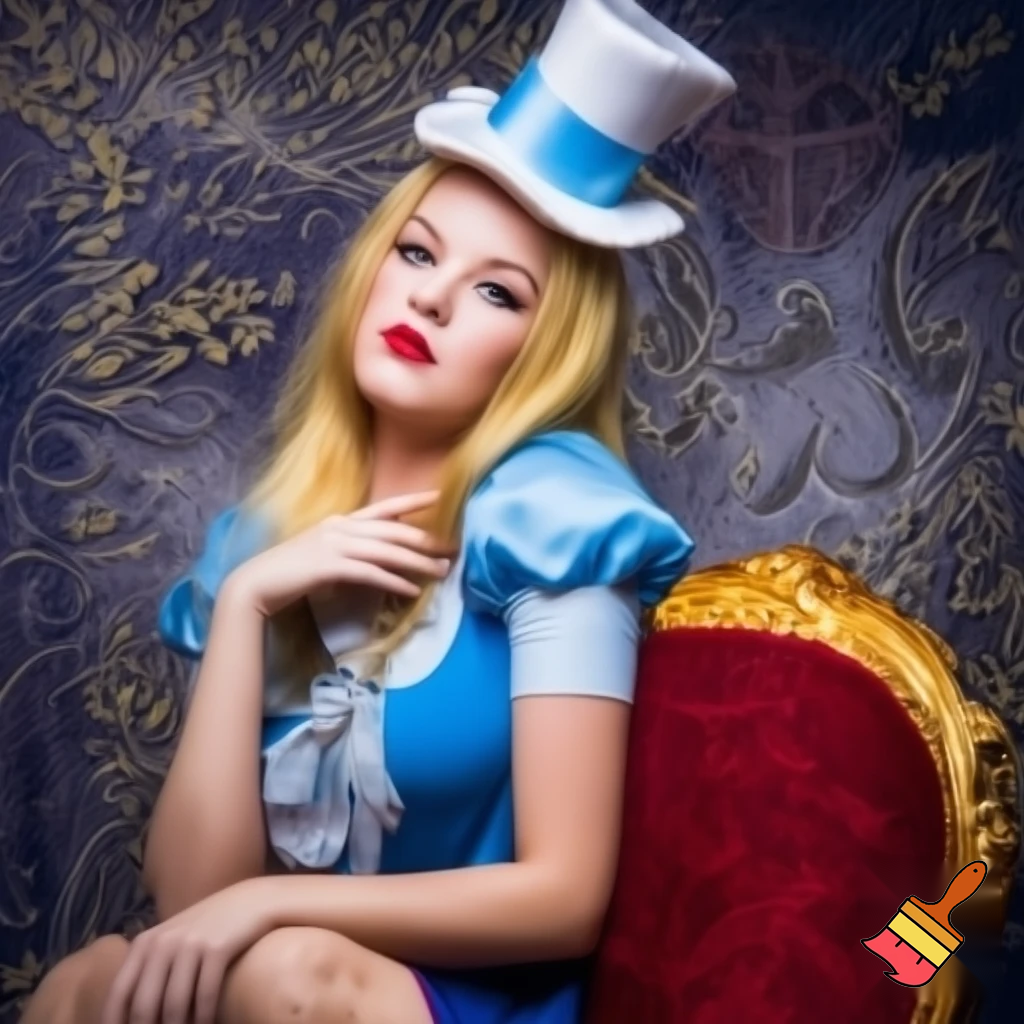 Alice in Wonderland, sexy Alice Wonderland boobies