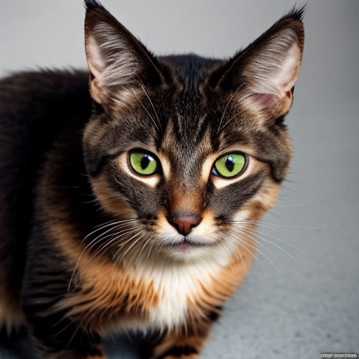 mugshot mean looking feral cat evil