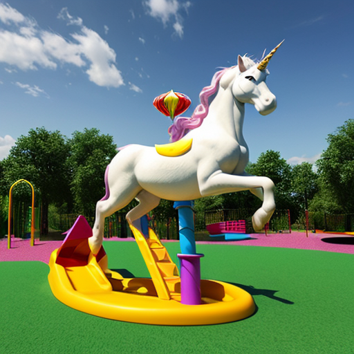 flying unicorn playground
