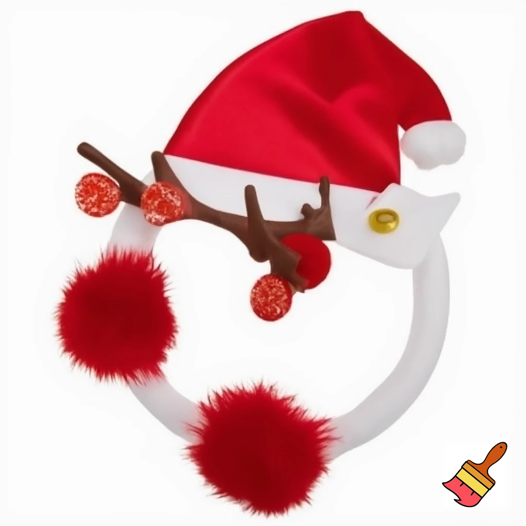 Santa Claus headband Santa Claus headband