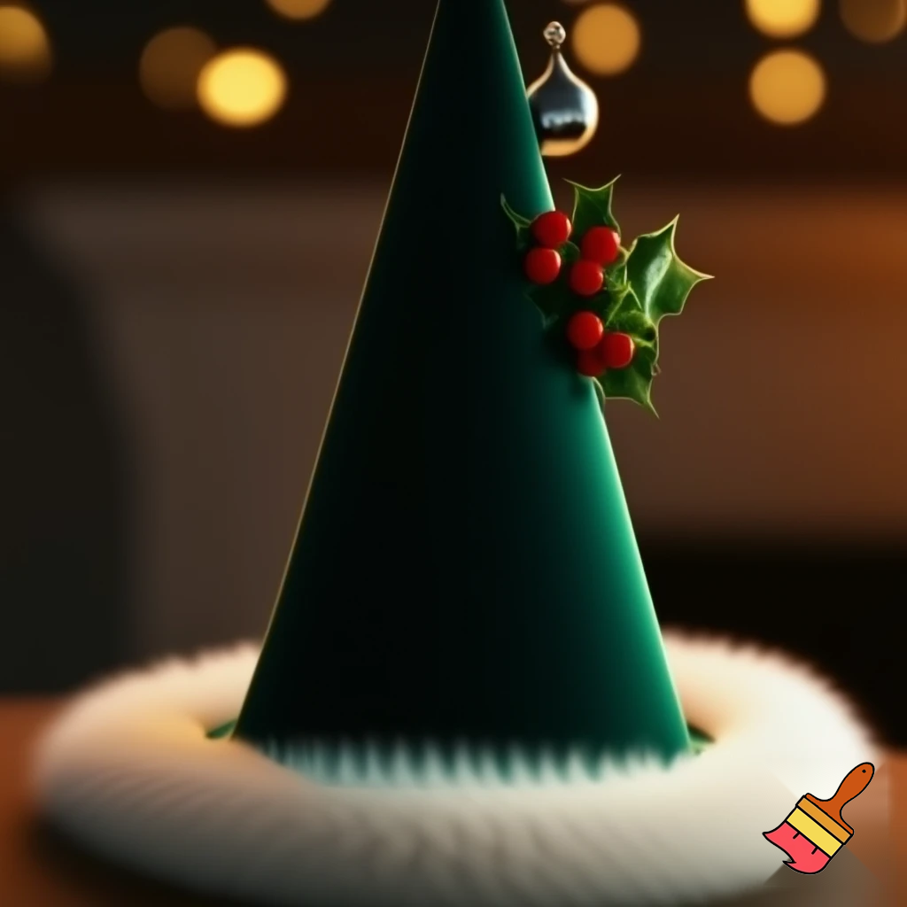 Christmas wizard hat