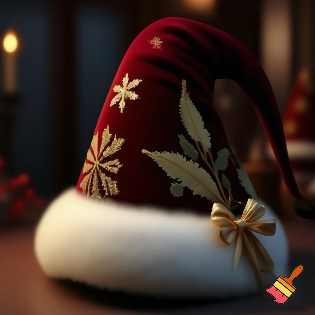 Christmas wizard hat