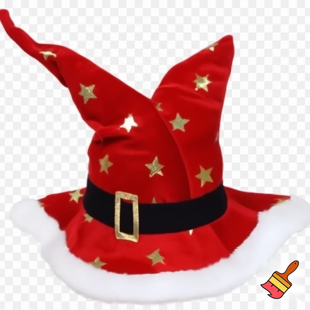 Christmas wizard hat, Santa Claus hat