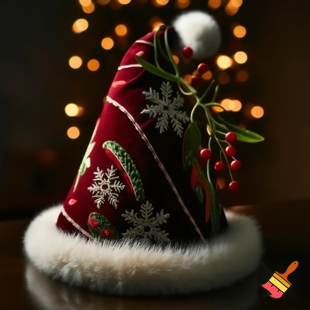 Christmas wizard hat