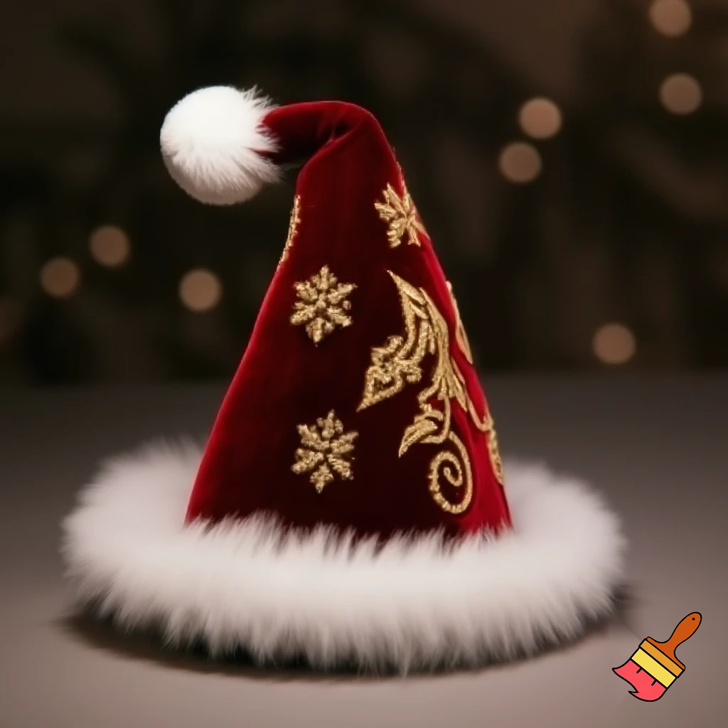 Christmas wizard hat