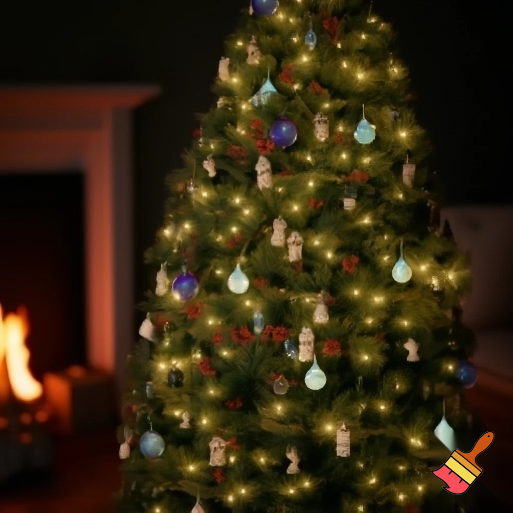  Our Christmas tree, a special Christmas tree