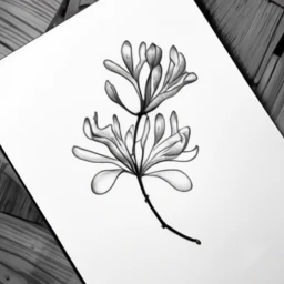 june birth flower tattoo