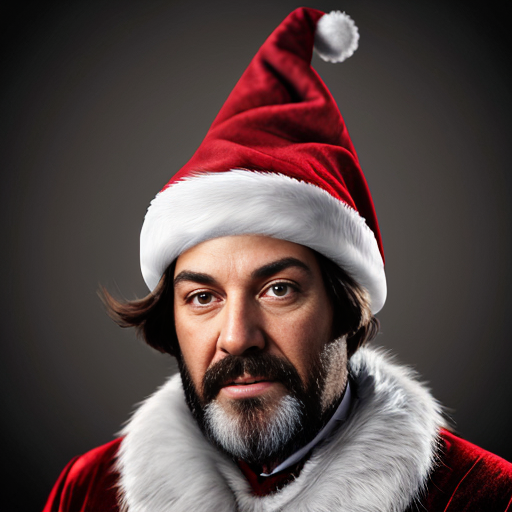 Christmas wizard hat