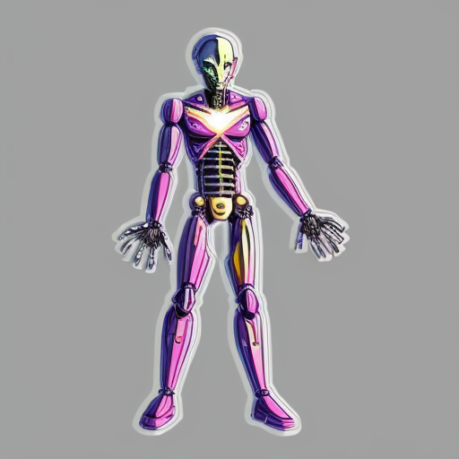 humanoid, bad quality, JoJo soul, anime style, there may be different colors, there may be different processes on body, single-color background, pose