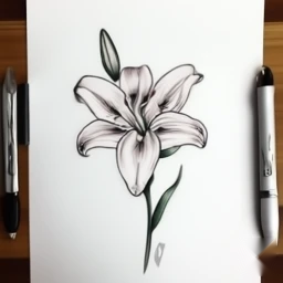 may birth flower tattoo