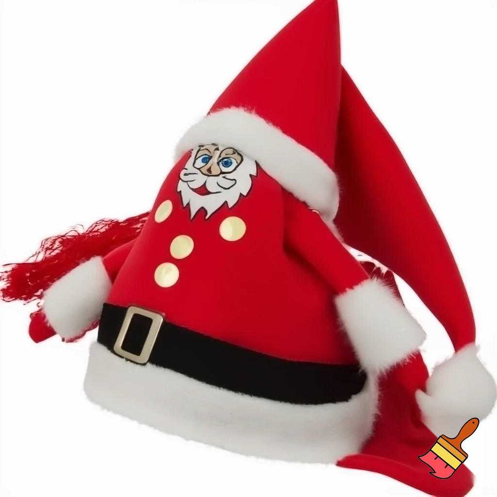 Santa Claus wizard hat📿 bendy wire hat