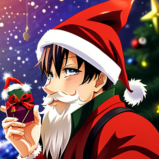 Wizard Christmas hat, Santa Claus