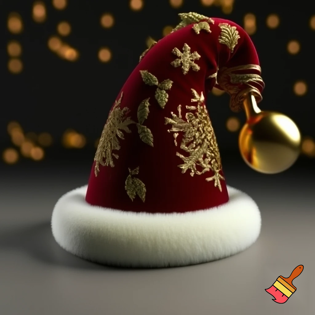 Christmas wizard hat