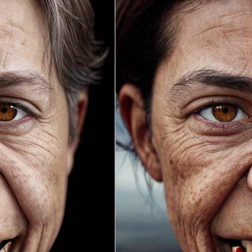 a beautiful world vs an unforgiving dangerous side caused by climate change