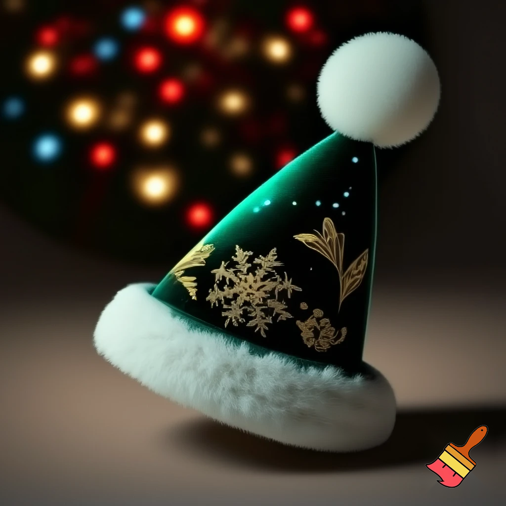 Christmas wizard hat