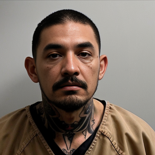 water Buffalo
mugshot
deadly
feral
evil
prison outfit
guilty
face tattoo 