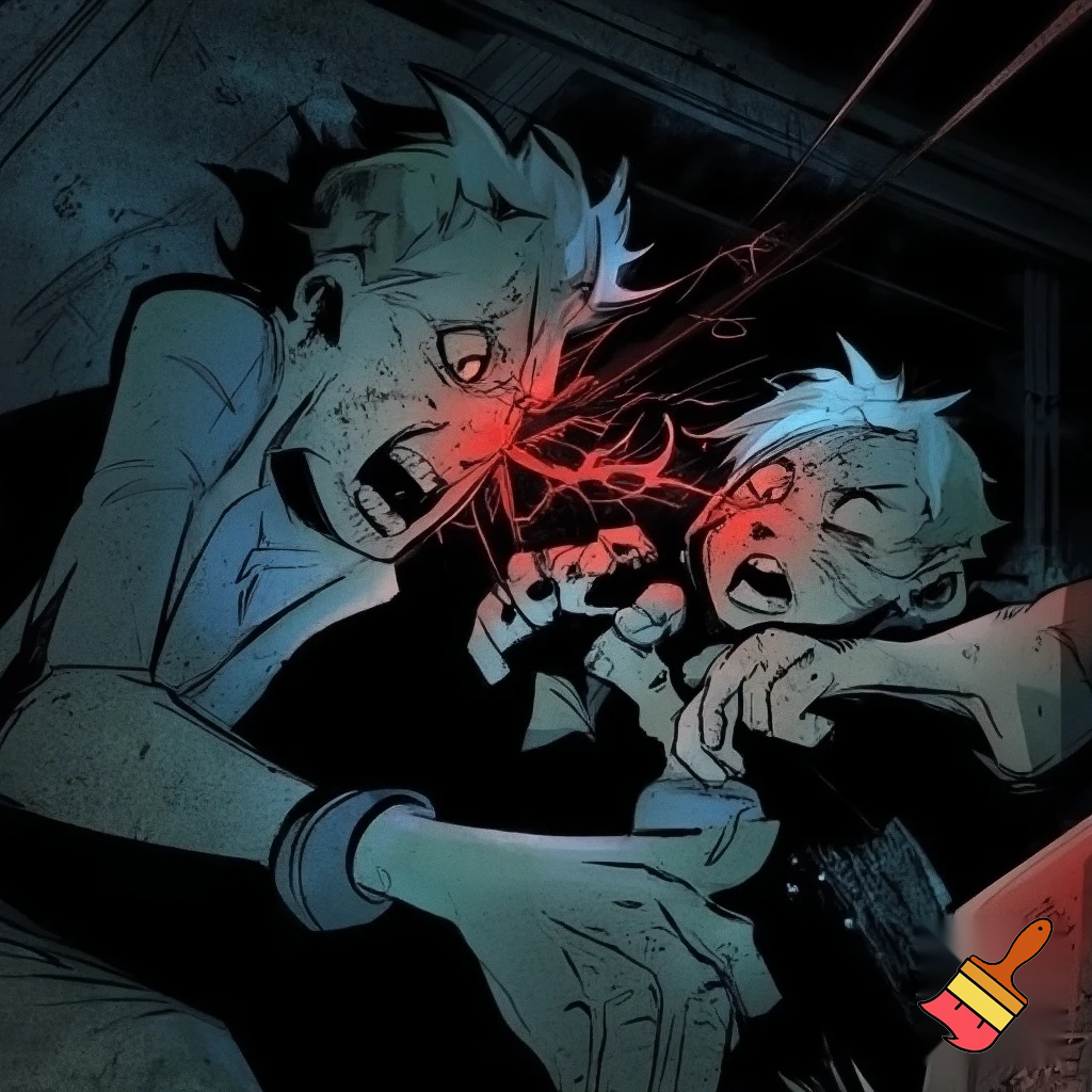 Two short, sharp blasts on the siren. Short spiky hair fat the Silver family.