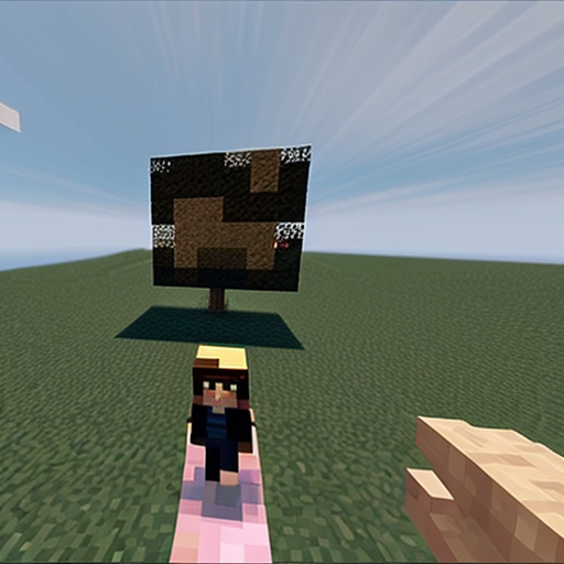 minecraft first person gameplay