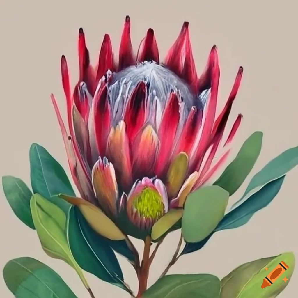 protea flower south africa