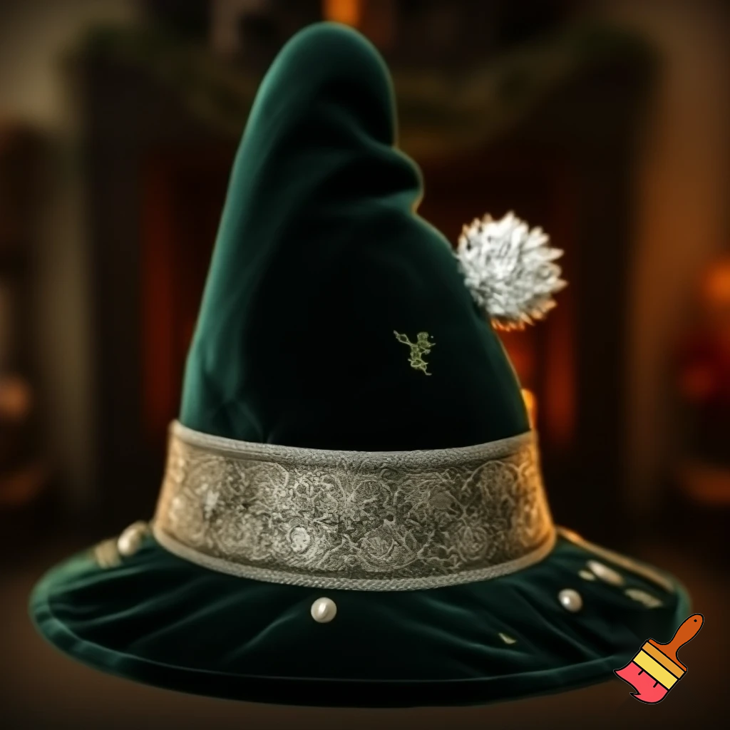 Christmas wizard hat