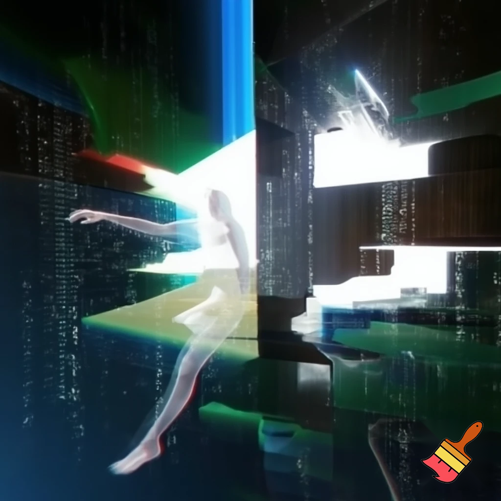 Outside of the simulation 