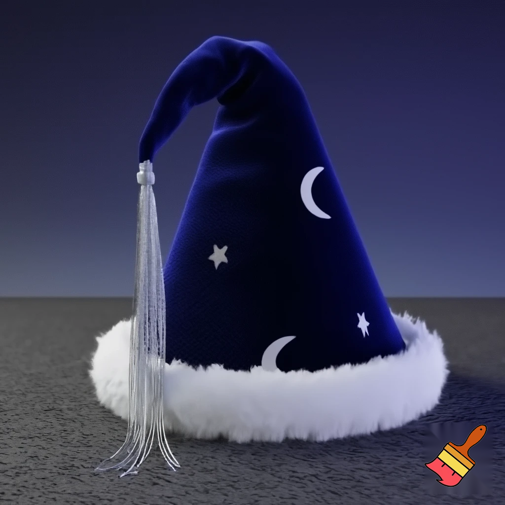 A wizard Christmas hat