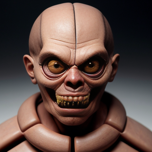 a monster that poseses toys