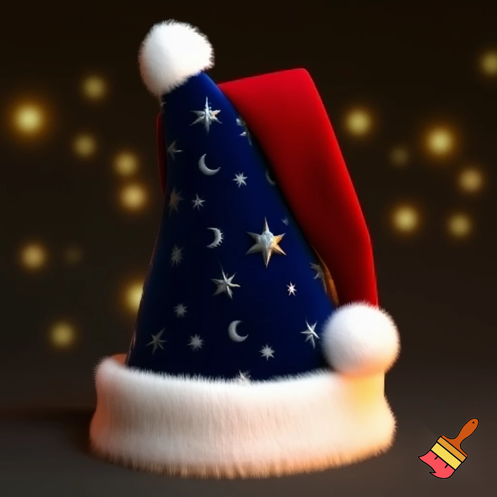 Wizard hat Christmas hat
