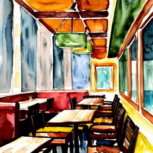 a wall of a cafe the name is "wind down" it is very chill and gives off refreshing vibes