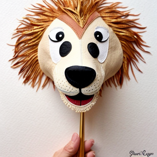 tony the lion puppet
