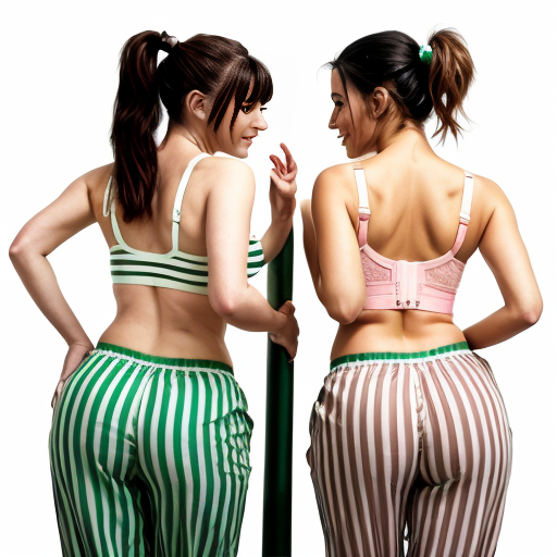 90's disney's 2d aladdin style comic black background and panels of 
Panel 1 a curvy figure two headed woman with brown hair and black striped haired ponytail and with green skin barefoot with green and white striped harem pants and pink and white striped bra marching towards viewer. 
Panel 2 then the curvy figure two headed woman with brown hair  black striped haired ponytail and with green skin barefoot with green and white striped harem pants and pink and white striped bra both looked at each other while marching towards.
Panel 3 then curvy figure two headed woman with brown black striped haired ponytail and with green skin barefoot with green and white striped harem pants and pink and white striped bra looked at viewer. 
Panel 4 then the curvy figure two headed woman with  brown hair and l black striped haired ponytail and with green skin barefoot with green and white striped harem pants and pink and white striped bra kissed the viewer while marching. 
Panel 5 then the curvy figure two headed woman with brown hair black striped haired ponytail and with green skin barefoot with green and white striped harem pants and pink and white striped bra turns around and turns around and revealing to the viewer a yellow triangle shaped stitch patch was on the middle of her butt of her green and white striped harem pants. 
Panel 6 then curvy figure two headed woman with brown hair and black striped haired ponytail and with green skin barefoot with green and white striped harem pants and pink and white striped bra shakes her butt with the yellow triangle shaped Stitch patch on her big butt.  