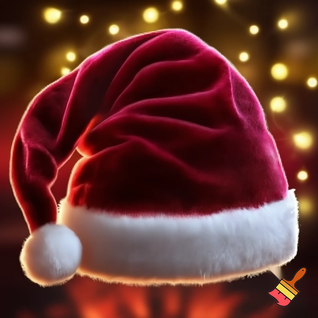 Santa Claus hat velvet Christmas Santa Claus hat 