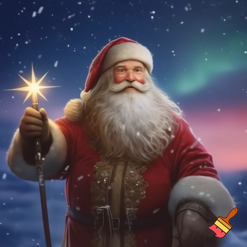 Richard Russia, Santa Claus with the walking stick star