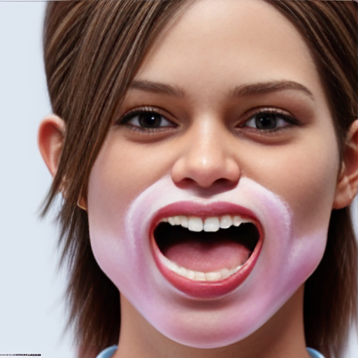 make a cartoon character that is a cotton candy