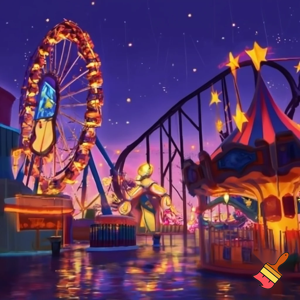 Luna Park cartoon