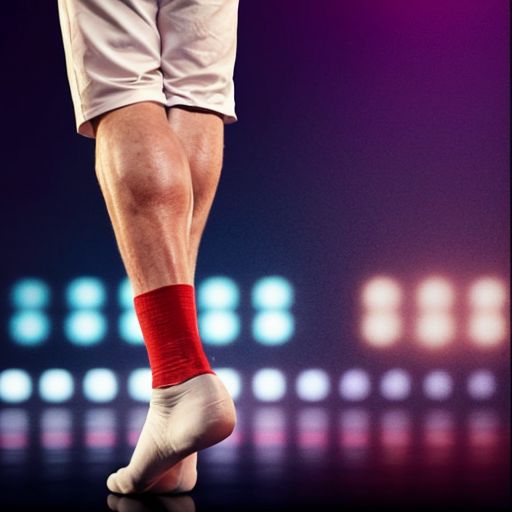 Donald trump as a leg singing 