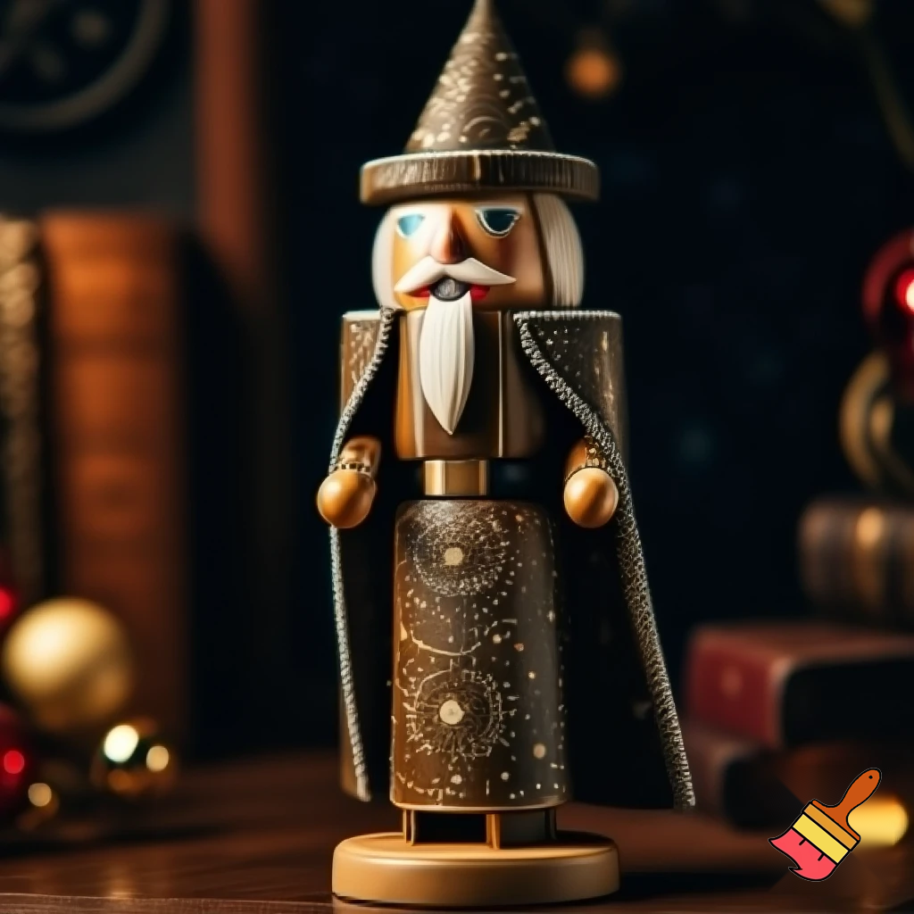 Wizard nutcracker Christmas wizard Nutcracker