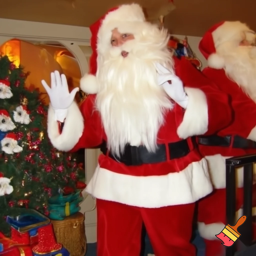 Paris Disneyland Santa Claus, Paris Disney