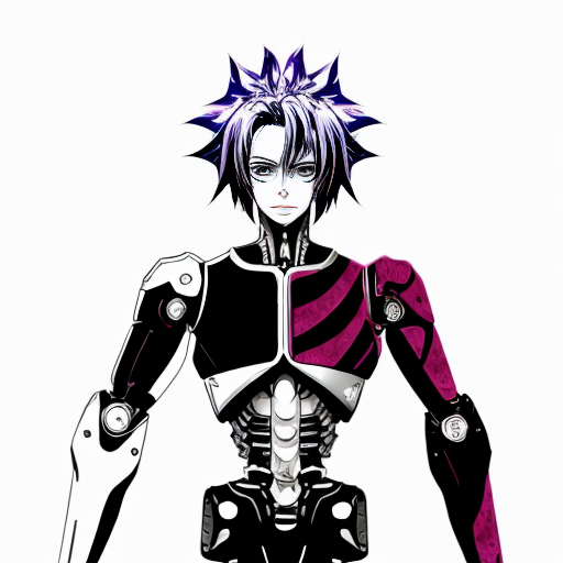 humanoid, bad quality, JoJo soul, anime style, there may be different colors, there may be different processes on body, single-color background, pose