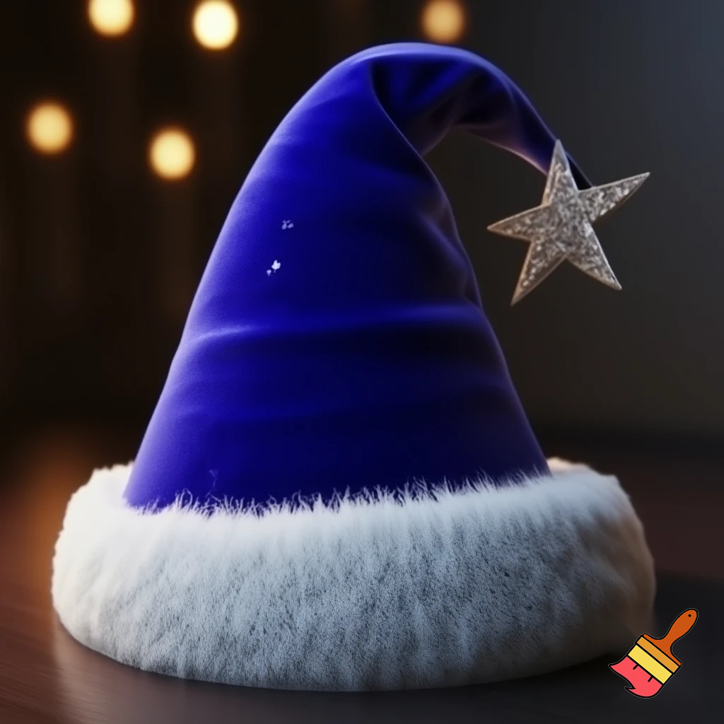 A wizard Christmas hat