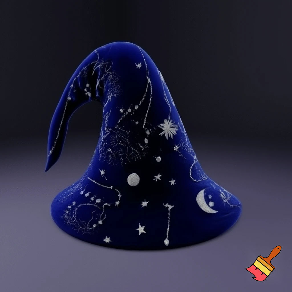 A wizard Christmas hat