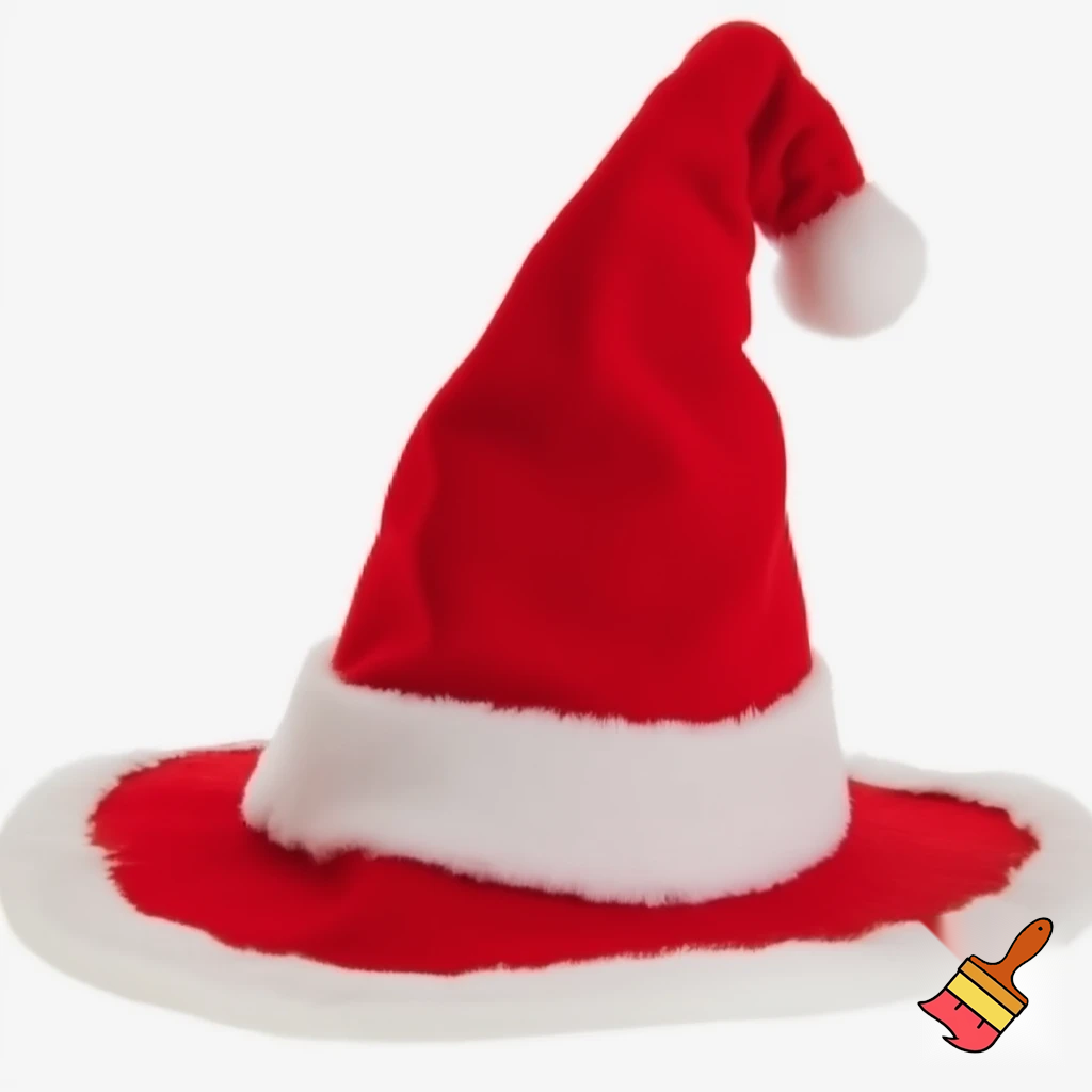 A wizard Christmas hat Santa Claus hat