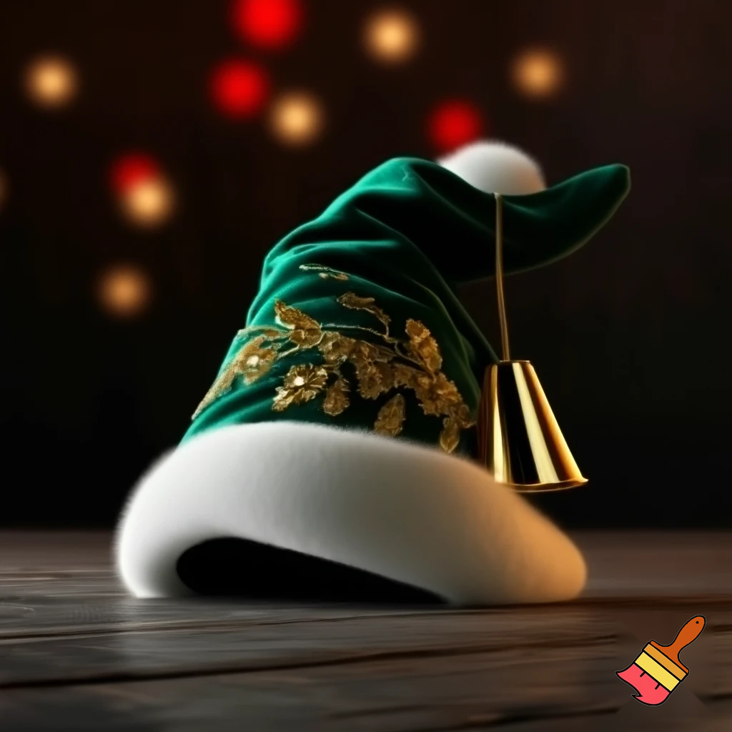 Christmas wizard hat