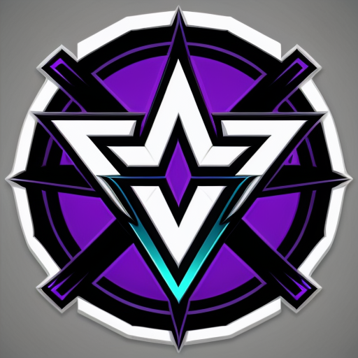 avhectic gaming logo purple