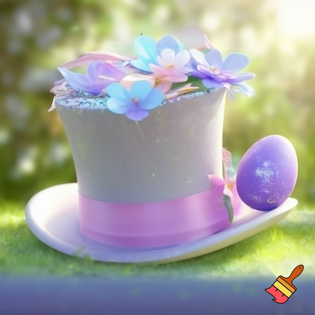 Mascot costume, Easter bunny top hat special top hat