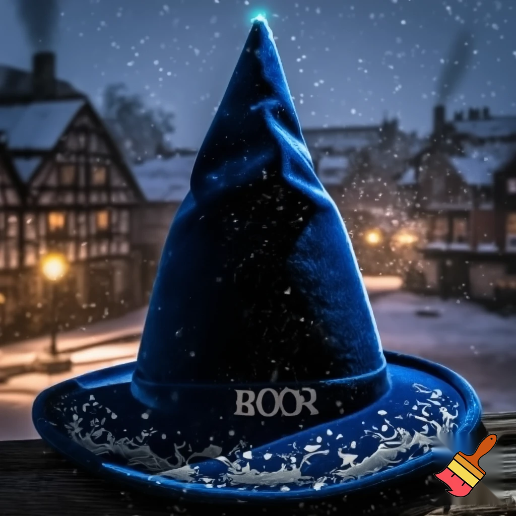 Christmas wizard hat Bend📿