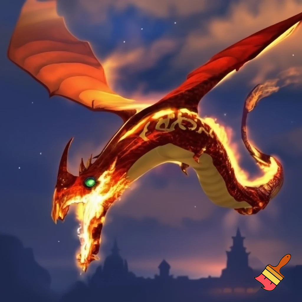 Cool Dinral the fire dragon from the ledgond of Zelda Breath of the wild

