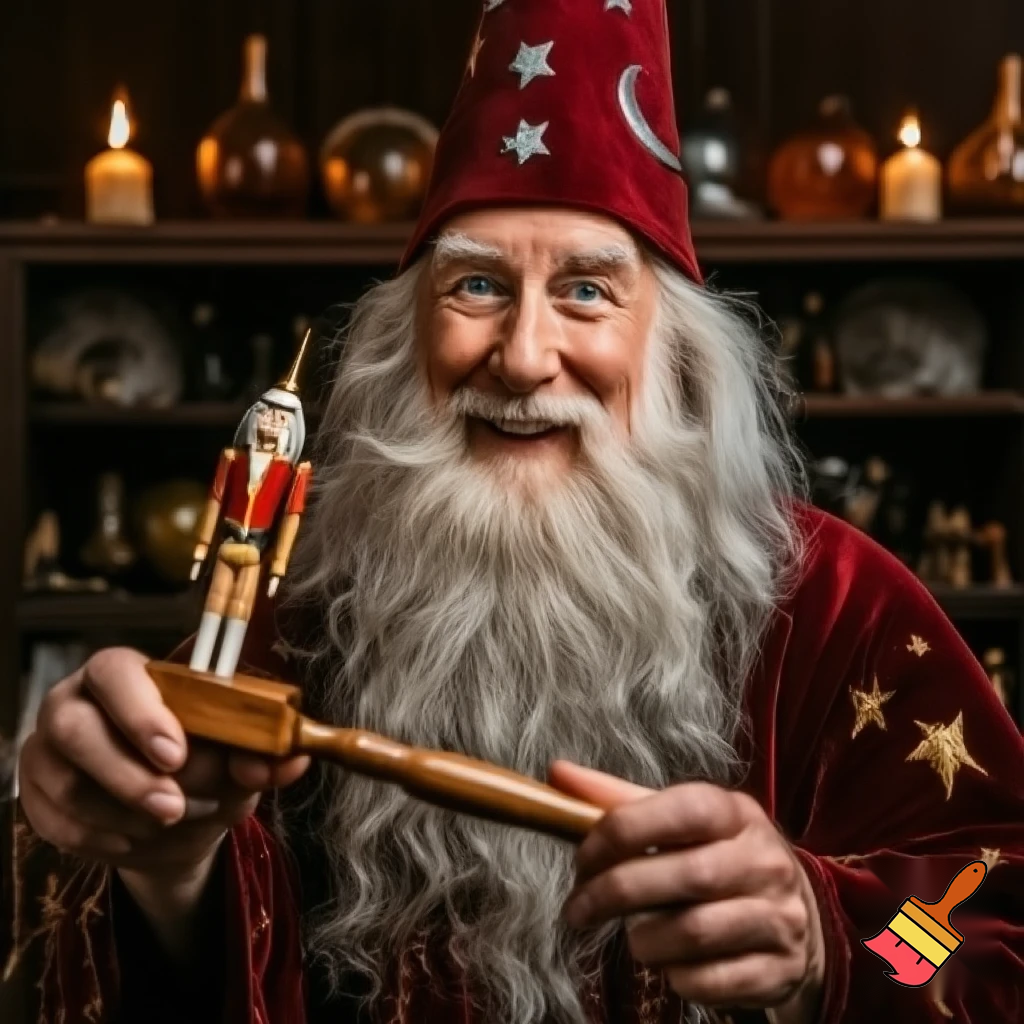 Nutcracker Santa Claus Nutcrackerh wizard Santa Claus