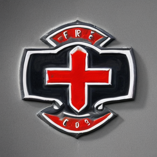 je voudrais que soit enchevêtré une croix occitane, les lettre BCS dans une écriture fine, le logo du stade toulousaine, tout cela dans les tons gris avec ombrage.