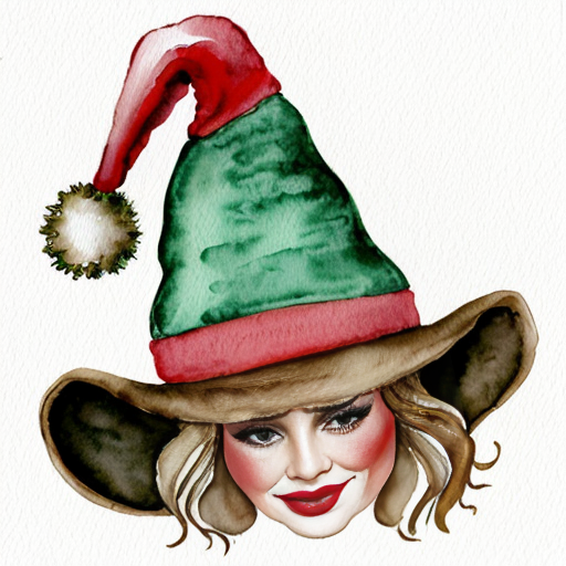 A wizard wizard hat Christmas hat